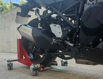 Motor-Mover Motorrad Rangierhilfe Hinterrad | Doppelrollen Kugelgelagert